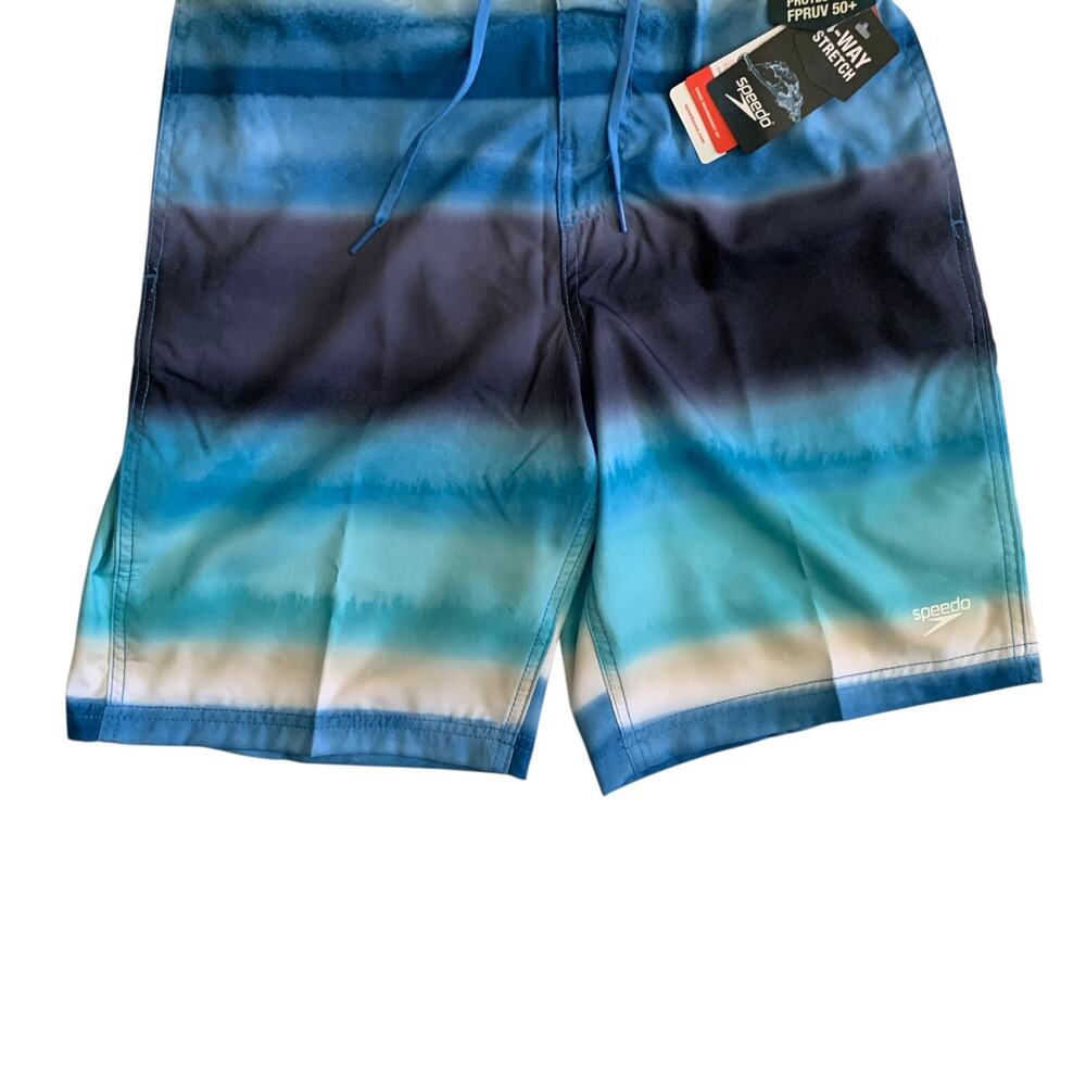 Speedo Men's Size S 4-Way Stretch 20" Coastal Bondi Board Shorts UPF 50+ New - Picture 8 of 13